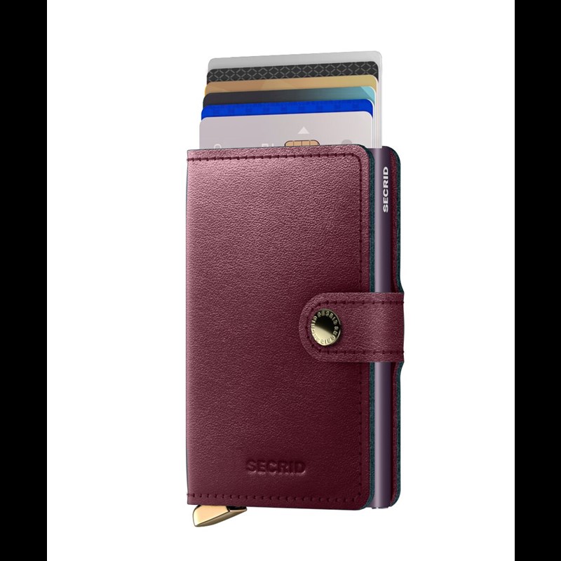 Secrid Korthållare Miniwallet Premium Bordeaux 1