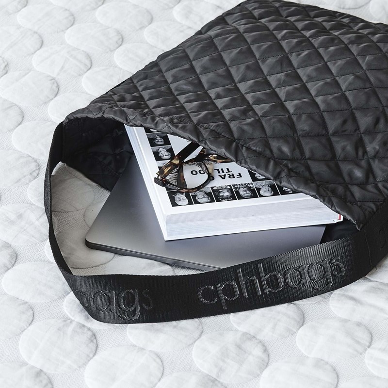 cphbags Skuldertaske Sort Quilt 4
