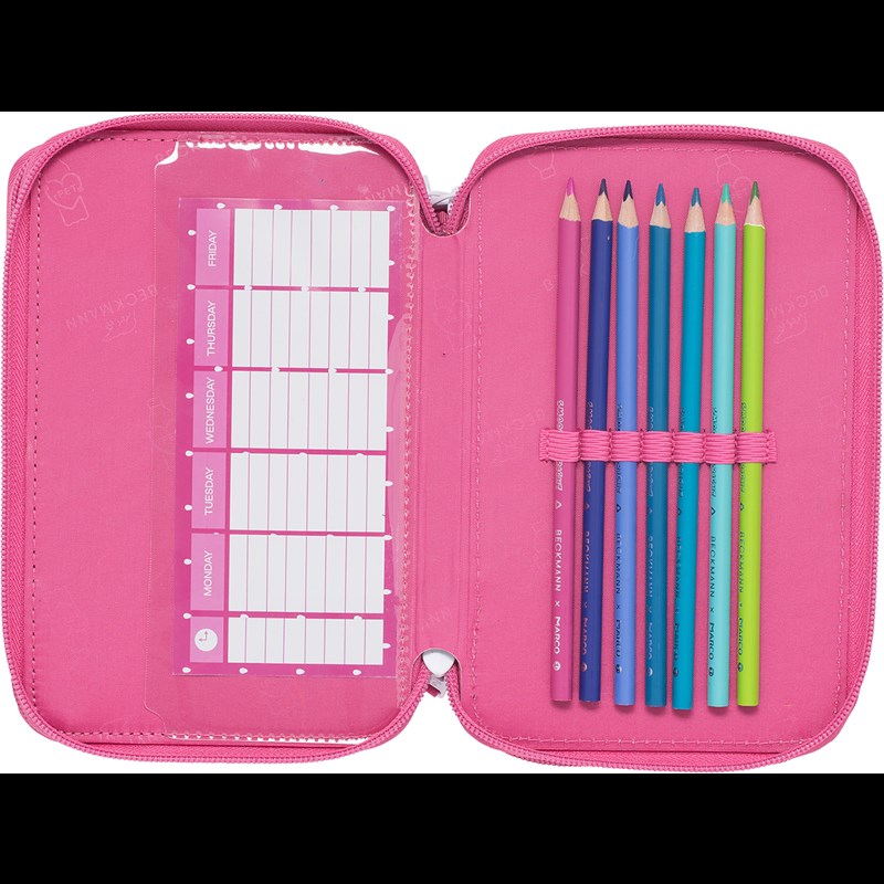 Beckmann Penalhus Strawberry 3-lags Pink mønster 4