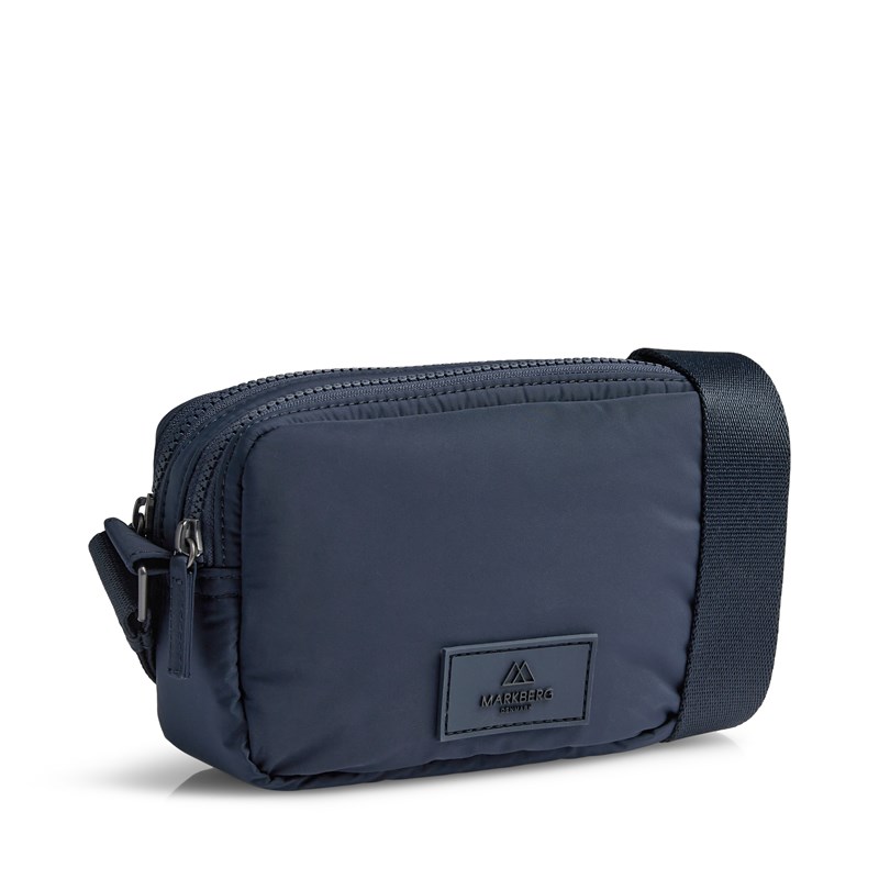 MARKBERG Crossbody Less Recycled Navy 3