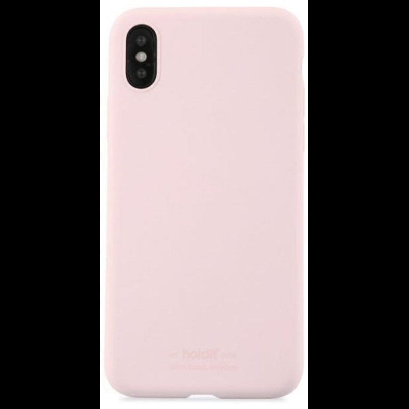 Holdit Mobilcover Lyserød iPhone X/XS 1