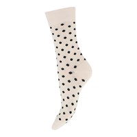 Conmé Strumpor Small Dot Creme Str. 37-39