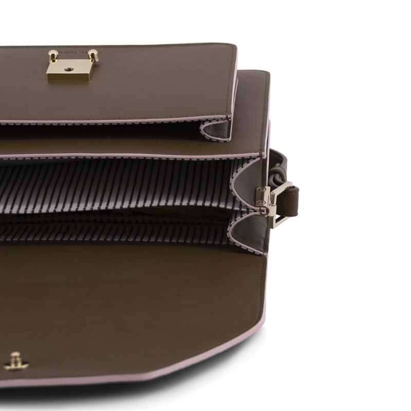 The Sticky Sis Club Crossbody Satchel Ton Sur Ton Oliven 3