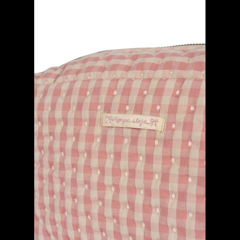 Konges Sløjd Necessär stor Powder Pink Mörkrosa 3