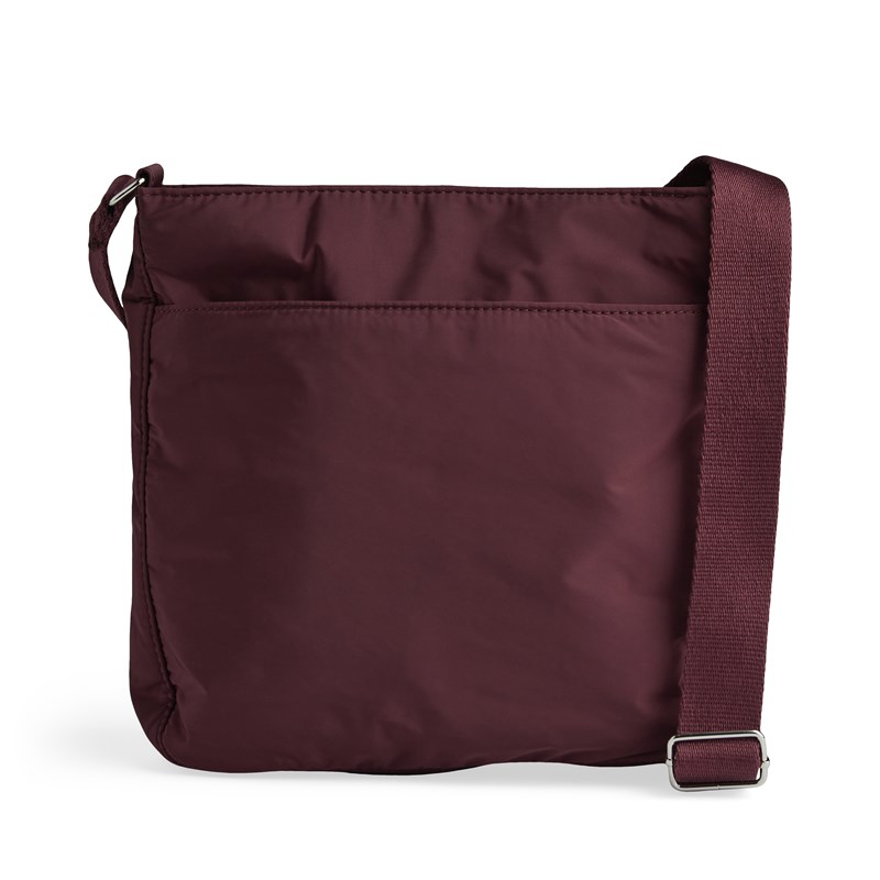 Aura Crossbody Bari Recycled Bordeaux 3