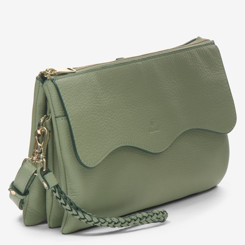 Adax Skuldertaske Bernadett Cormora Mint 4