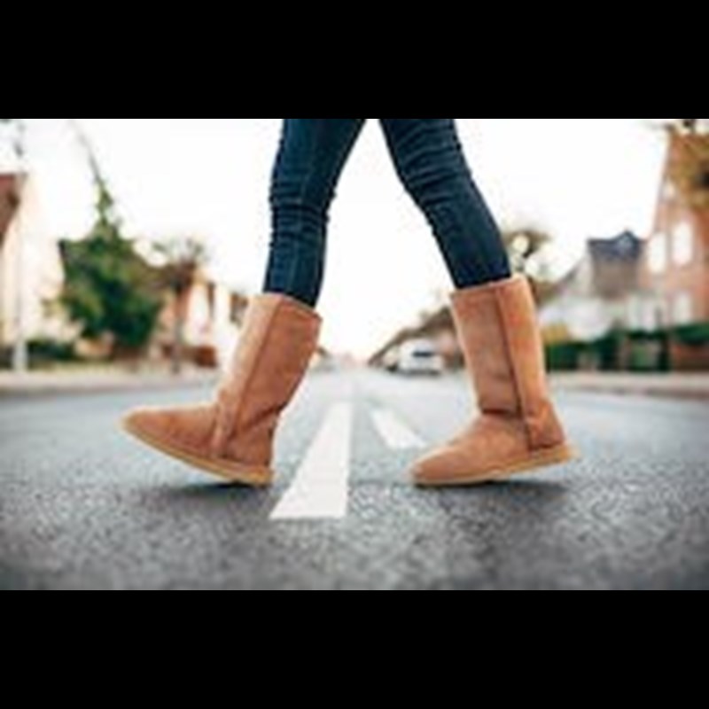 NATURES Collection Lammeskindsstøvle  Camel 39 3