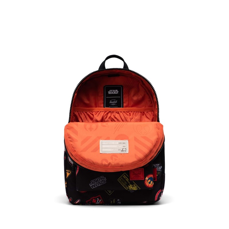 Herschel Rygsæk Heritage Y Star Wars Sort m/mønster 2