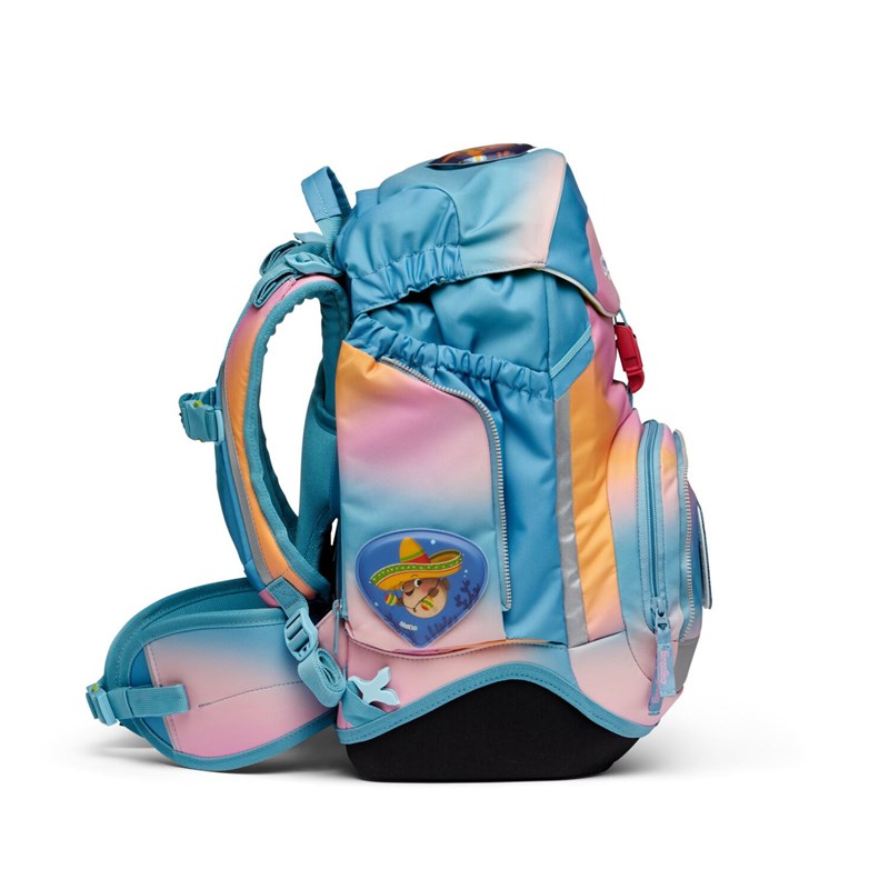 Ergobag Skoletaske Pack Colour Splash  Turkis/Pink 4