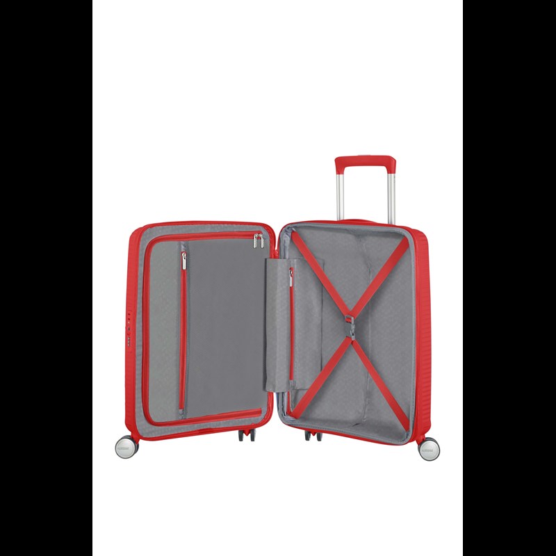 American Tourister Kuffert Soundbox Rød 55 Cm 4