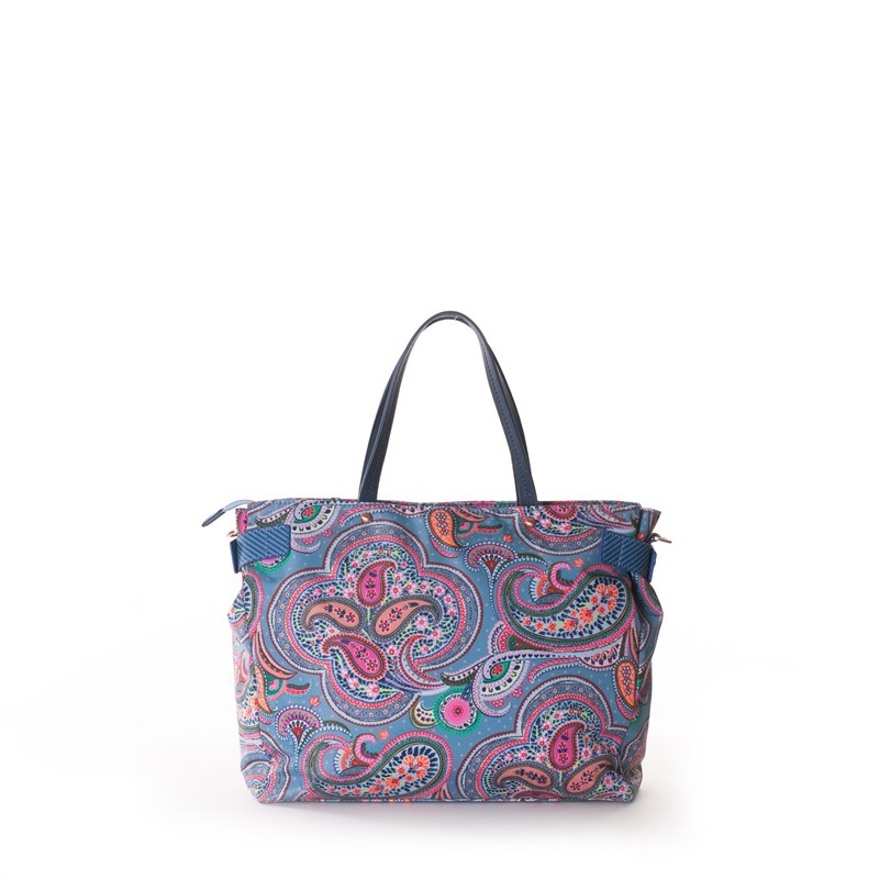 Oilily Skuldertaske Blå/mønster 4