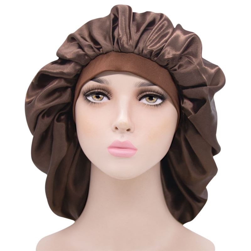 SOHO Bonnet Satin Juma Brun 3