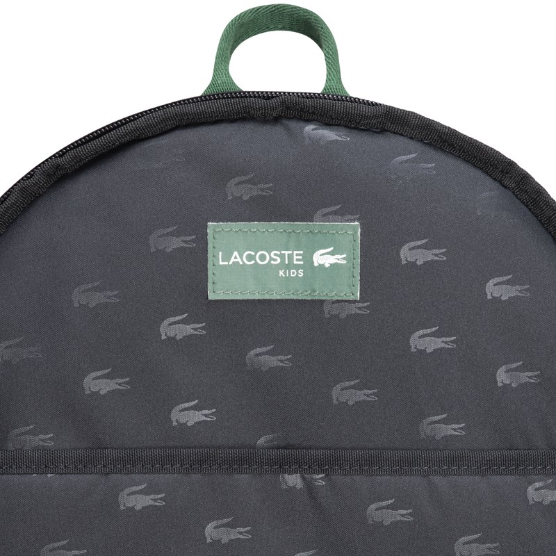 Lacoste Ryggsäck Core Print Blå/Svart 5