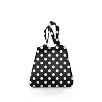 Reisenthel Mini maxi shopper Svart m. Vita prickar 1