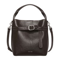 Calvin Klein Skuldertaske Buckle Brun 1