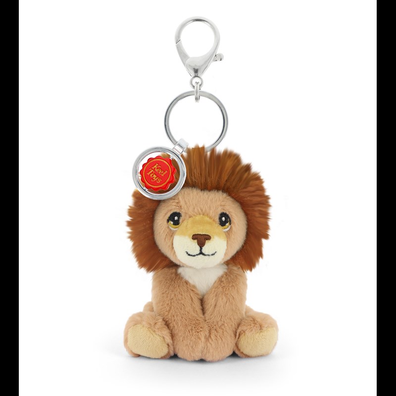 Keel Toys Bag Charm Løve Sand/brun