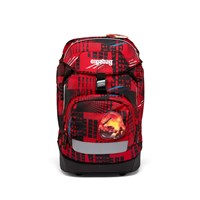 Ergobag Skoletaske Prime FireBear Rød/sort 1