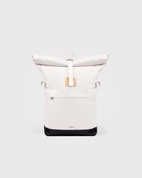 Sandqvist Ryggsäck Icon Rolltop M Beige 14" 1