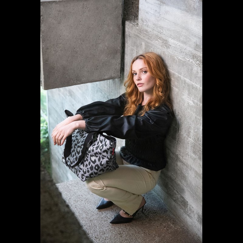 Reisenthel Shopper M Sort/Grå/Hvid 2