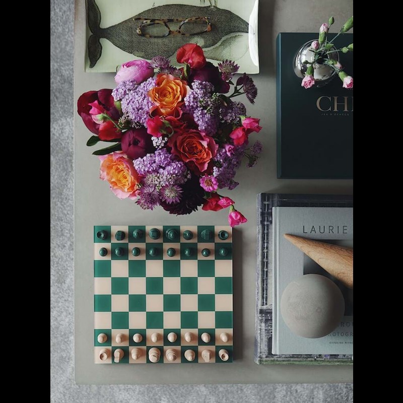 Printworks Skakspil Chess Grøn 2