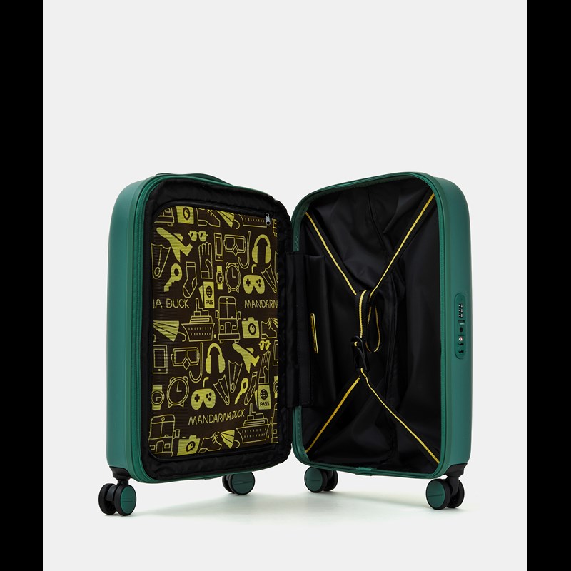 Mandarina Duck Kuffert Logoduck + Grøn/grøn 55 Cm 4