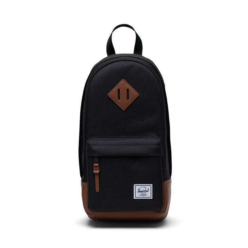 Herschel Sling Bag Heritage Svart/Brun 1