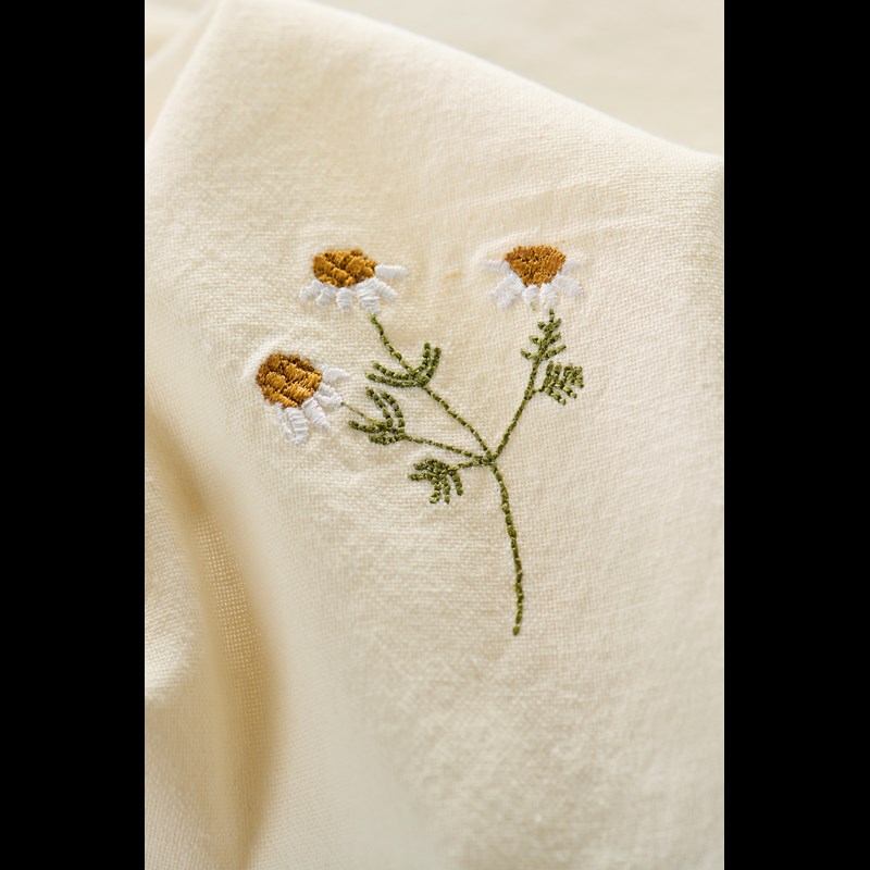 Ib Laursen Stofserviet Flora Creme 3