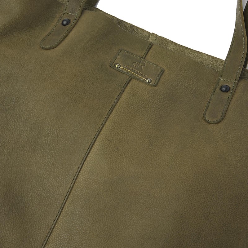 dR Amsterdam Shopper  Oliven Grøn 4