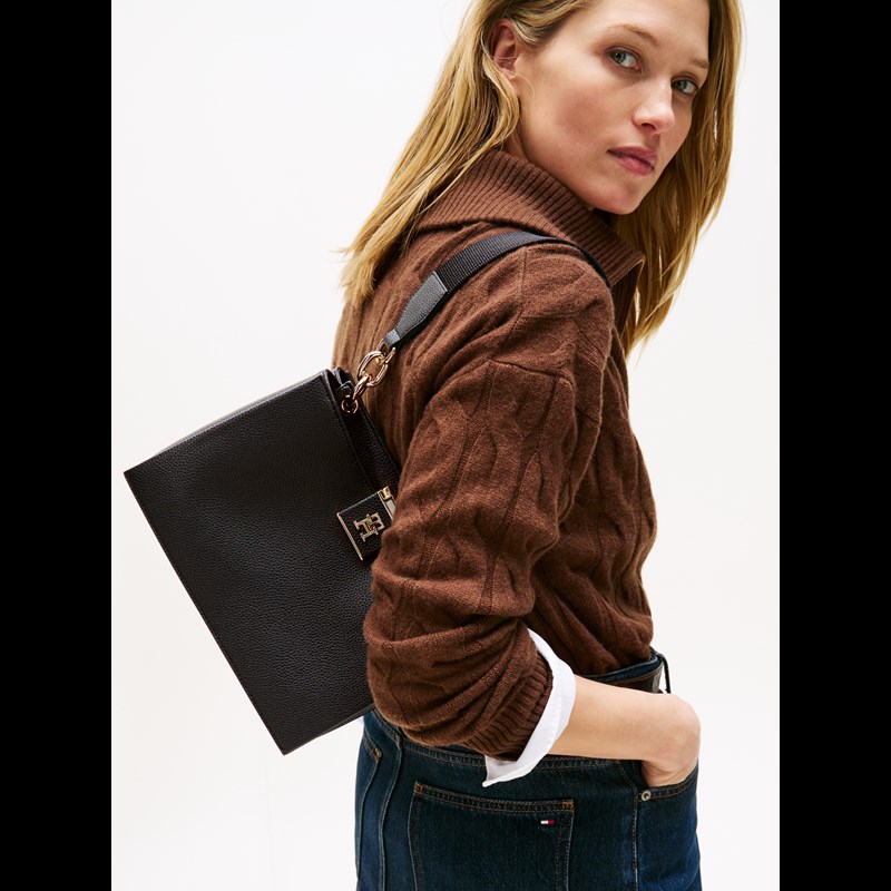Tommy Hilfiger Satchel Her med Sort 2