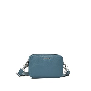 Mandarina Duck Crossbody Mellow Leather Blågrå
