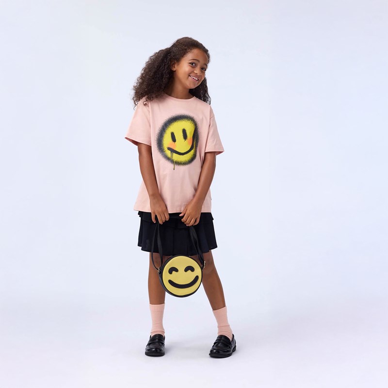 Molo Strømpe Norman 2-pak Sort/Lyserød 23-26 2