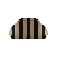 By Stær Clutch Alba Svart/Beige 1