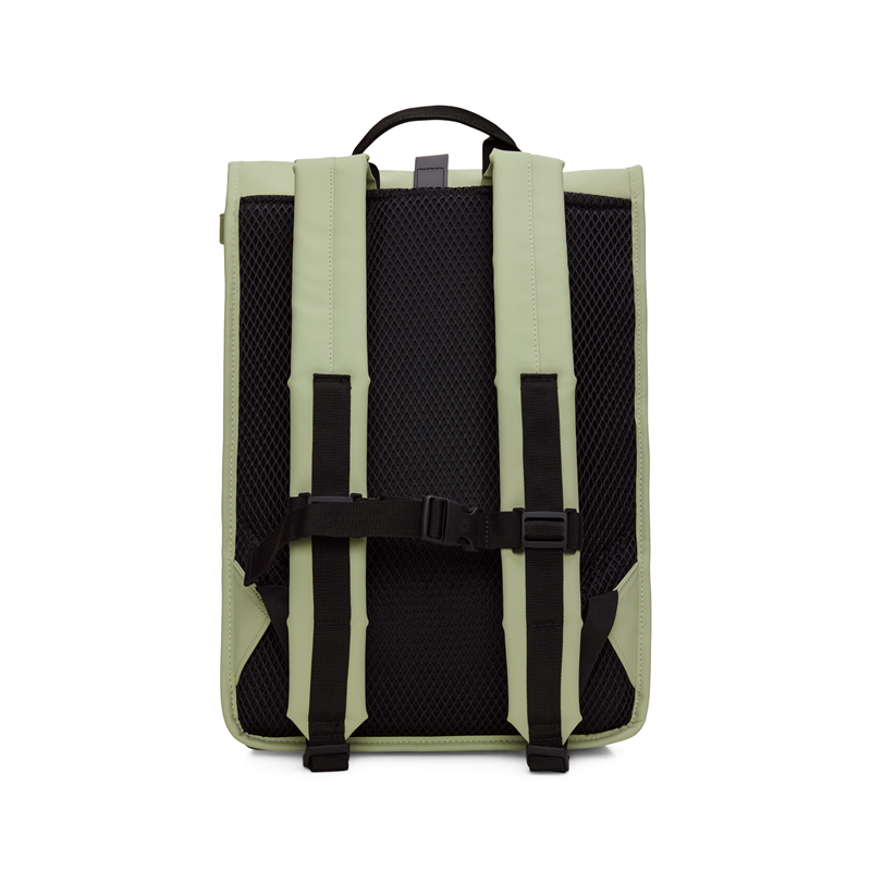 RAINS Ryggsäck Rolltop Rucksack L. Grön 3