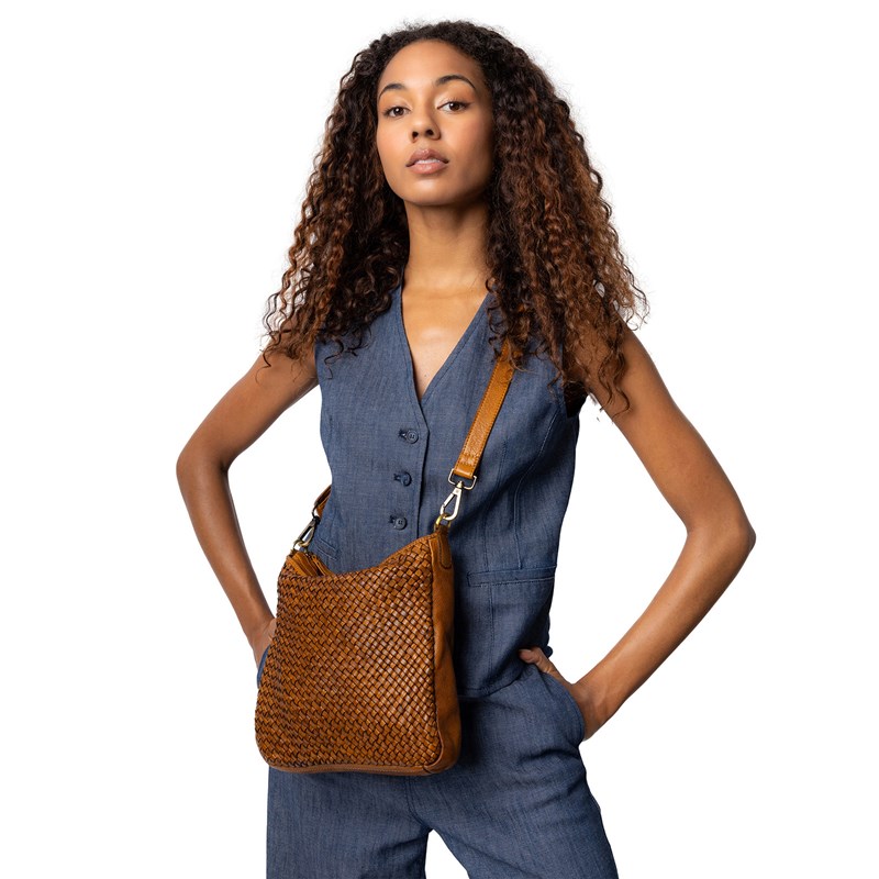 RE:DESIGNED Crossbody Jenne Medium Brun 2