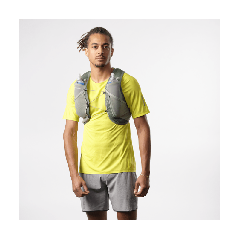 Salomon Løbevest Active Skin 4 L. Grøn Str L 2