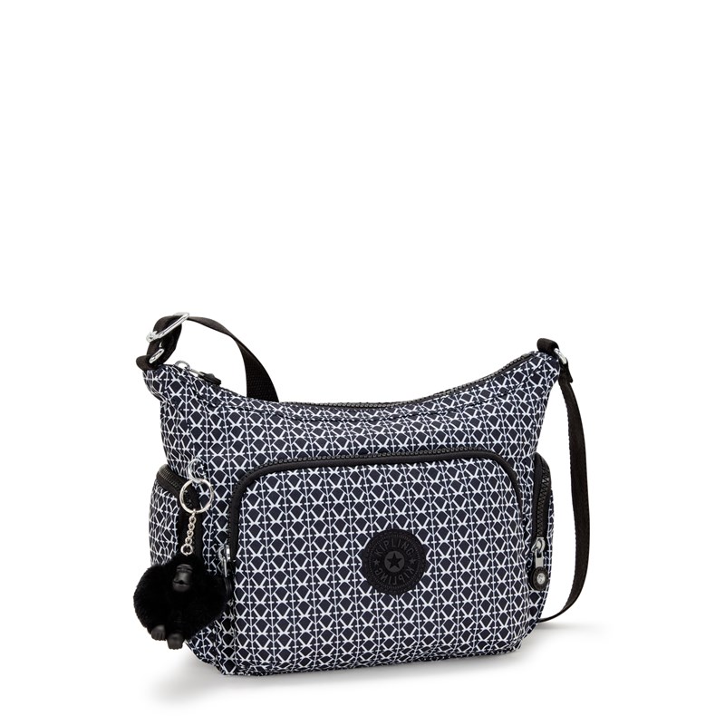 Kipling Crossbody Gabb S Blå ruta 4