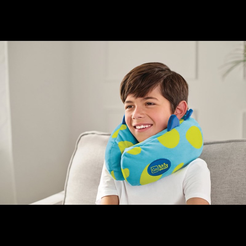 Go Travel Nackkudde Monster Snuggle Blå/Grön 2