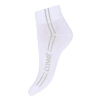 Conmé Strumpor Sneaker Stripe Vit/grön 40-42