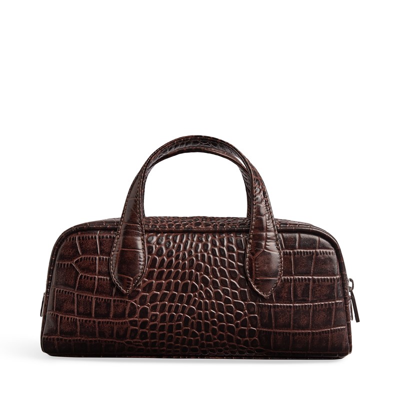 MARKBERG Håndtaske ThoraMBG Croco Brown Croco 5