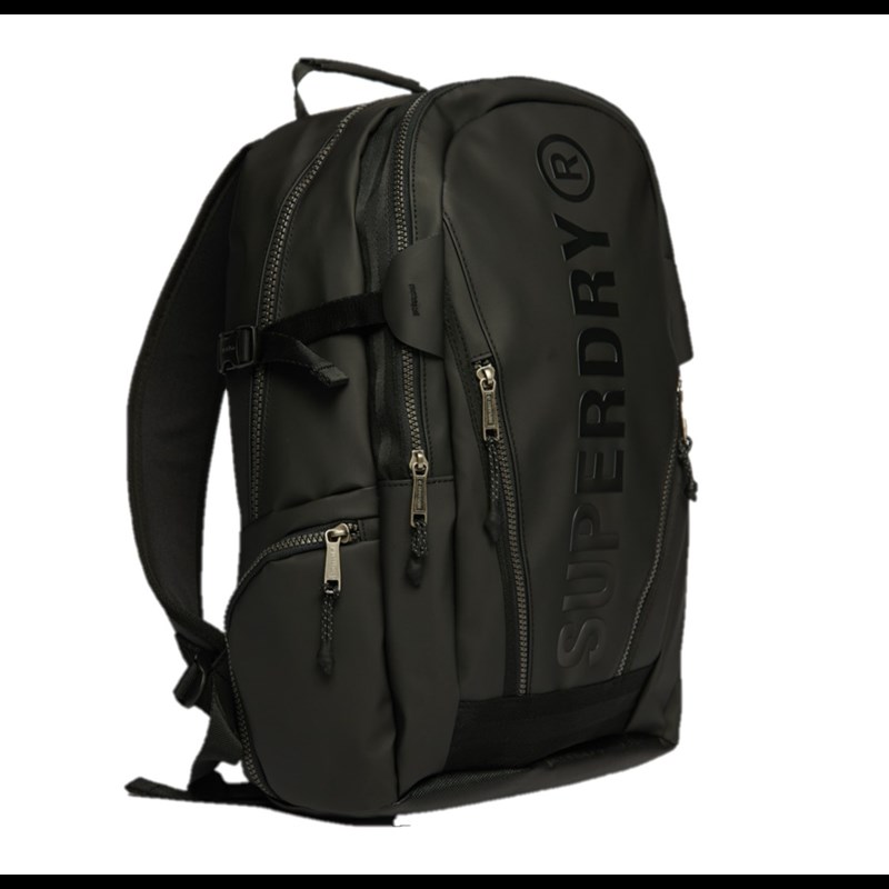 Superdry Ryggsäck Tarp Rucksack Svart motiv 2