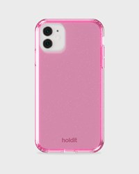 Holdit Mobilcover Glitter Pink iPhone XR/11 1