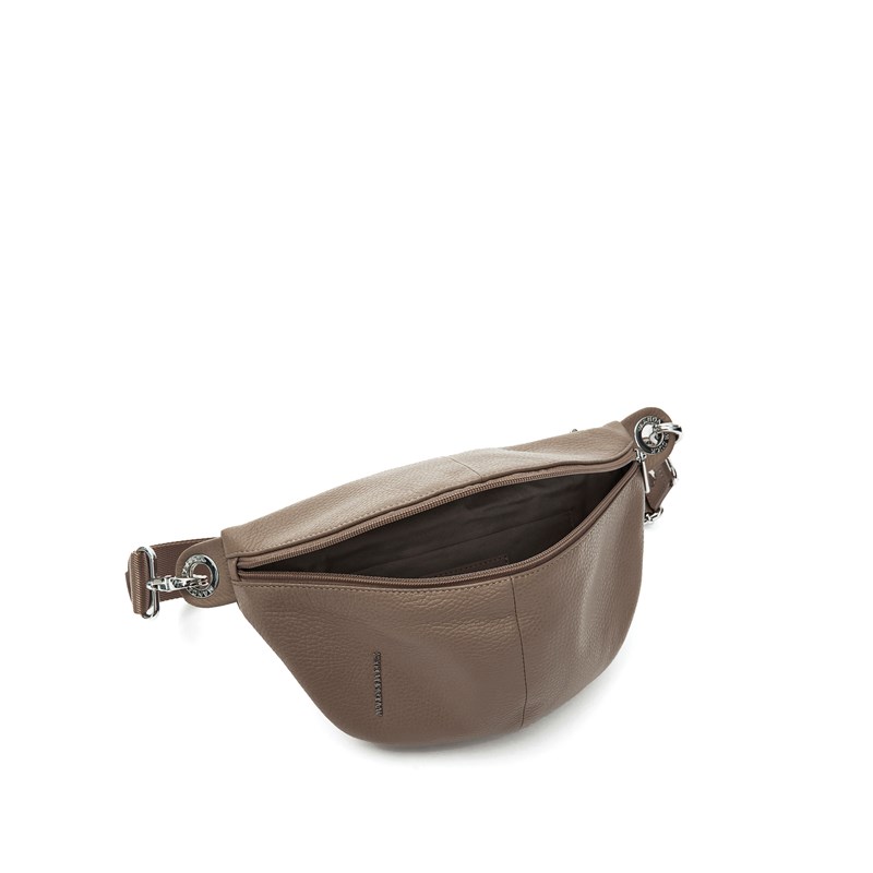 Mandarina Duck Midjeväska Mellow Leather Beige 4