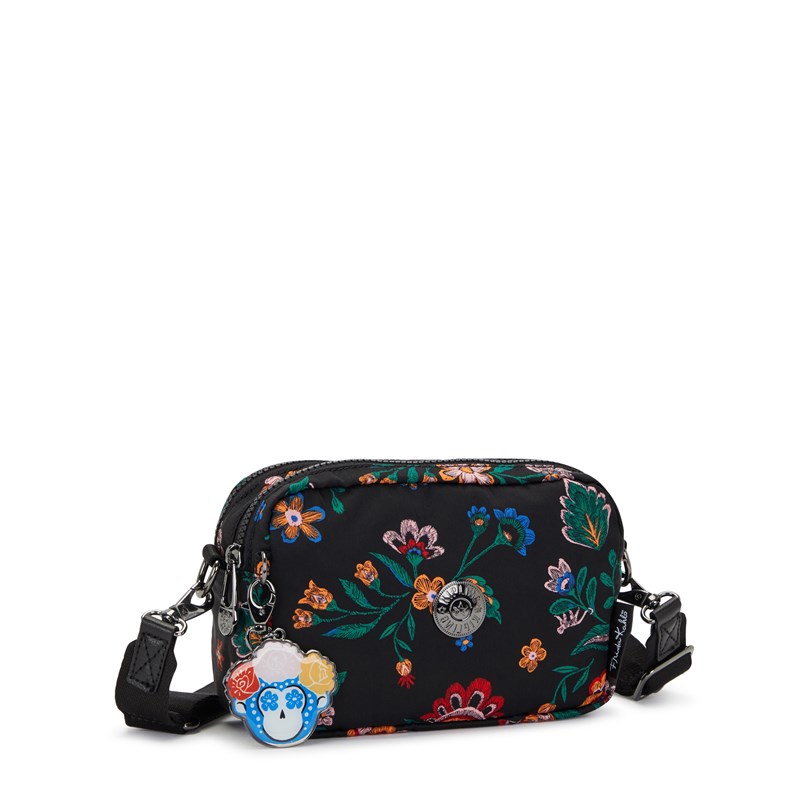 Kipling Crossbody Milda Frida Kahlo Blomster Print 5