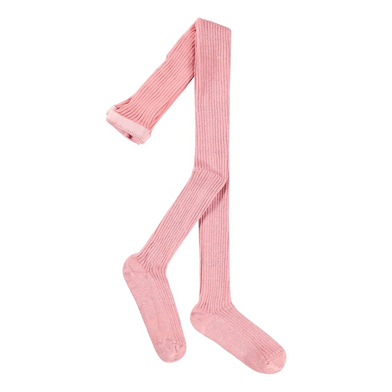 Molo Strumpbyxor Glitter Rib Rosa 62-68 1
