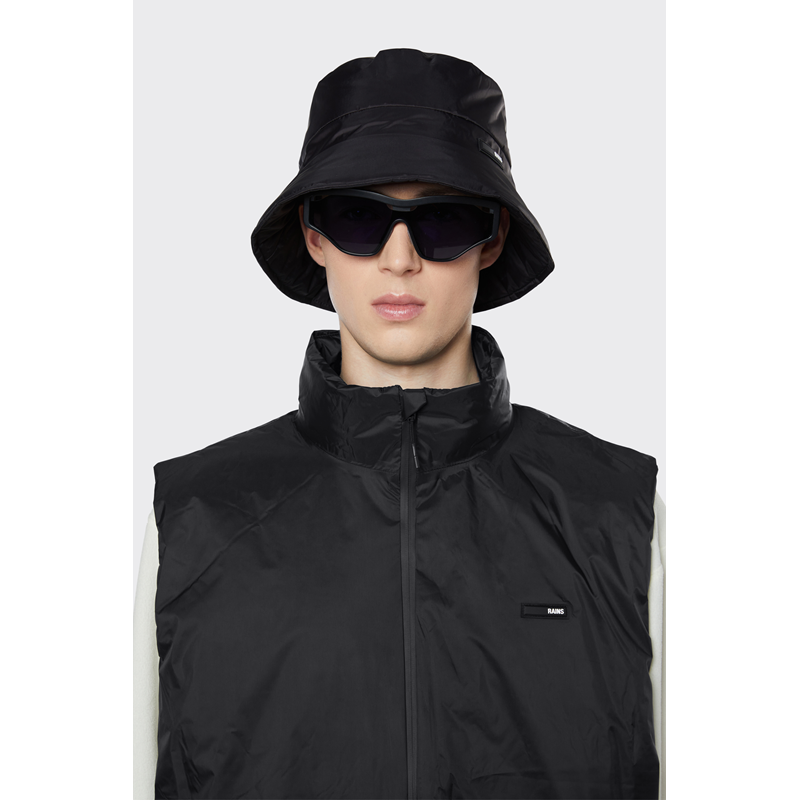Rains Hat Padded Nylon Bucket Hat Sort Str M 2