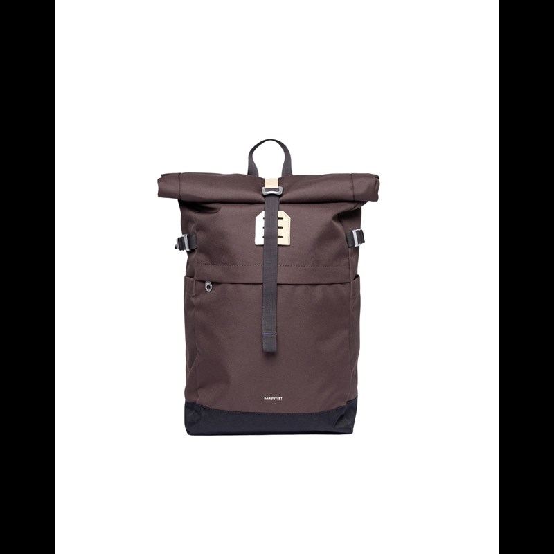 Sandqvist Rygsæk Icon Rolltop M Brun 14"