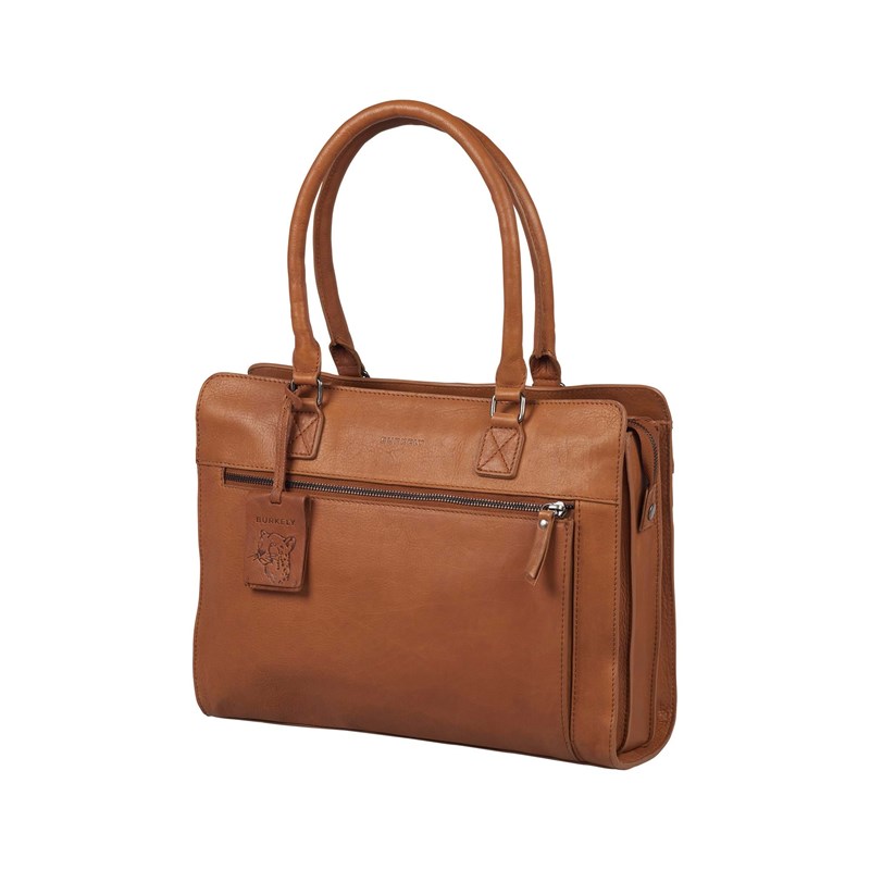 Burkely Håndtaske M Antique Avery Cognac 14" 2