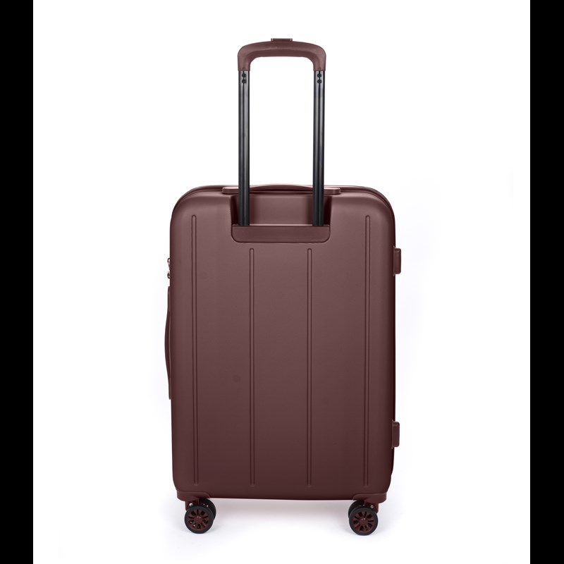 Aries Travel Resväska Palermo Brun/röd 65 Cm 4