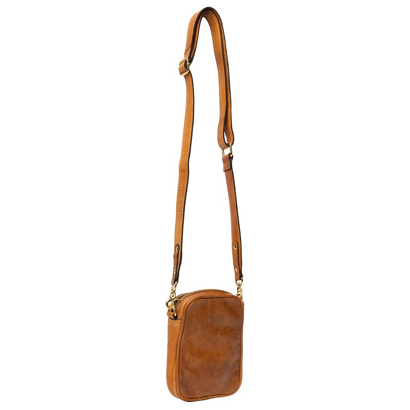 RE:DESIGNED Crossbody Greyson Mini Cognac 5