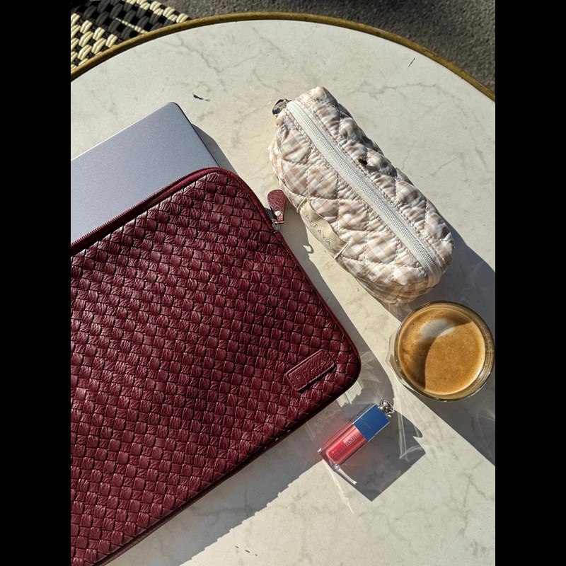 PITAYA Computer Sleeve Charlotte Bordeaux 13" 2